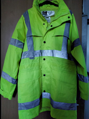 Warnschutzjacke neongelb m - neongelb, gr.