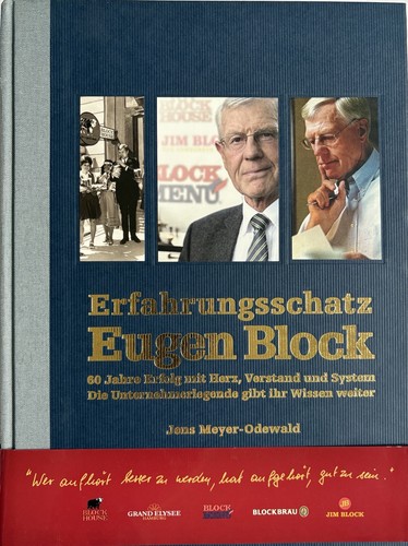 Eugen block signiert buch - eugen,