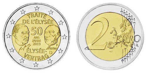 Euro umlaufmünze - 2,
